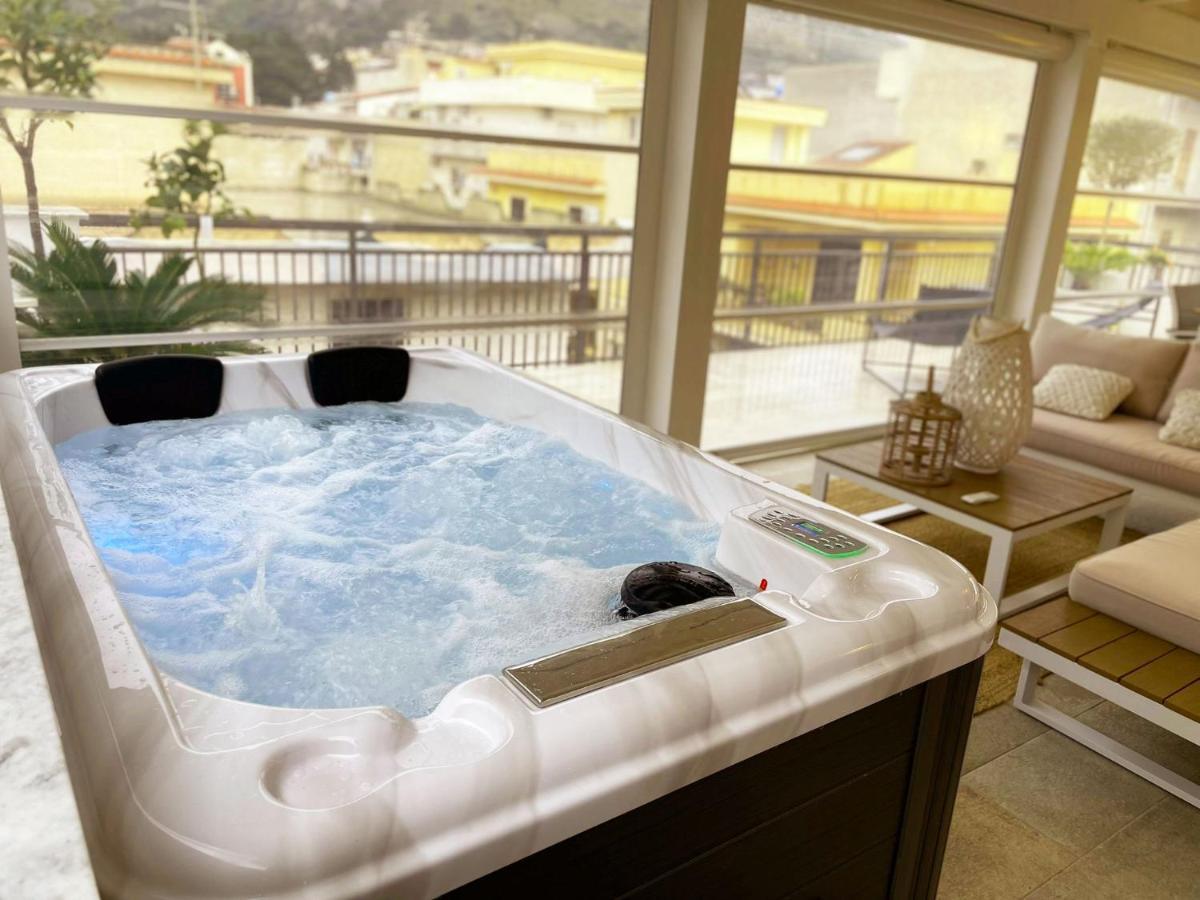 バゲリーア Al Covo Dei Moriヴィラ エクステリア 写真